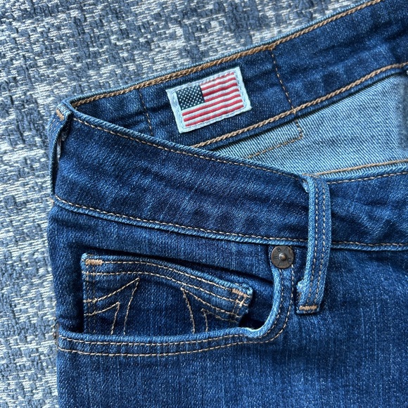 True Religion Dark Blue Studded Skinny Jeans - Picture 3 of 6